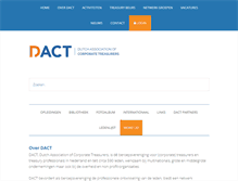 Tablet Screenshot of dact.nl